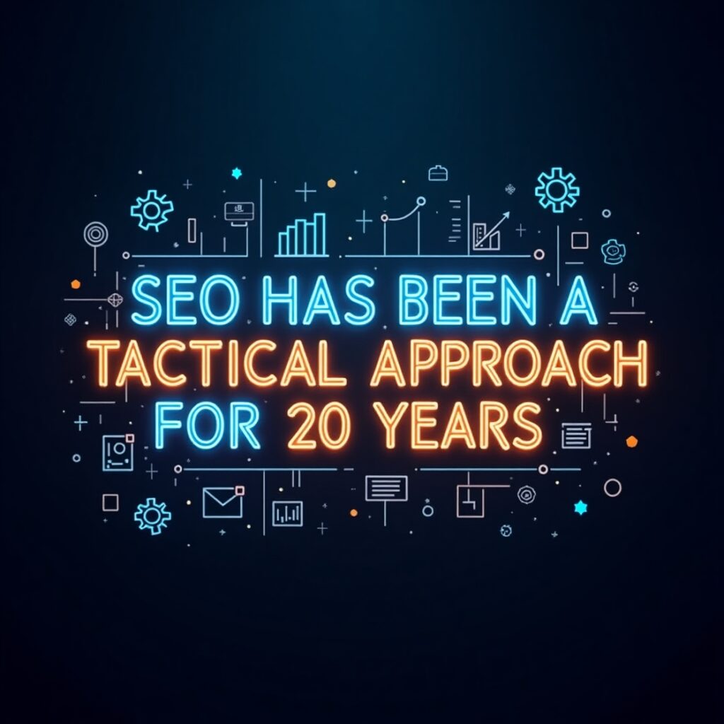 SEO tactical approach for 20 years