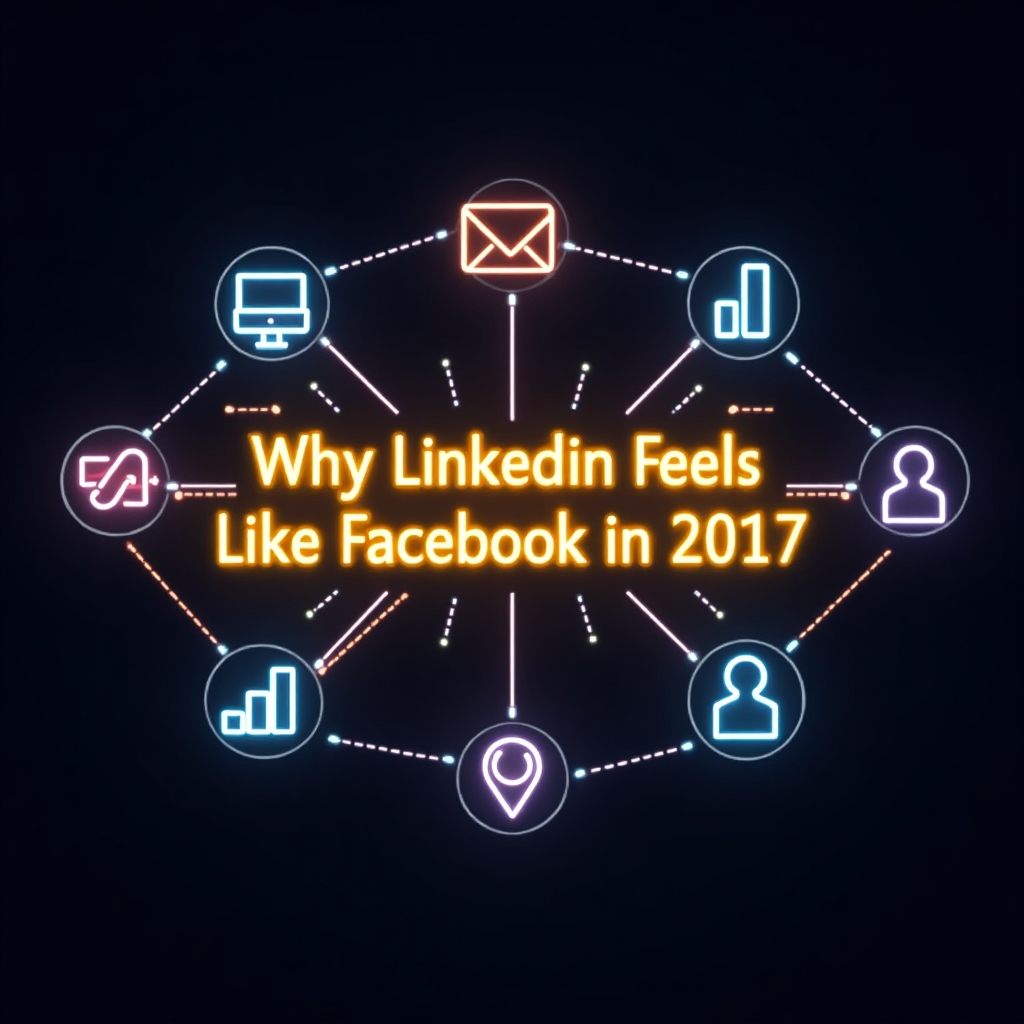 why linkedin feels like facebook in 2017